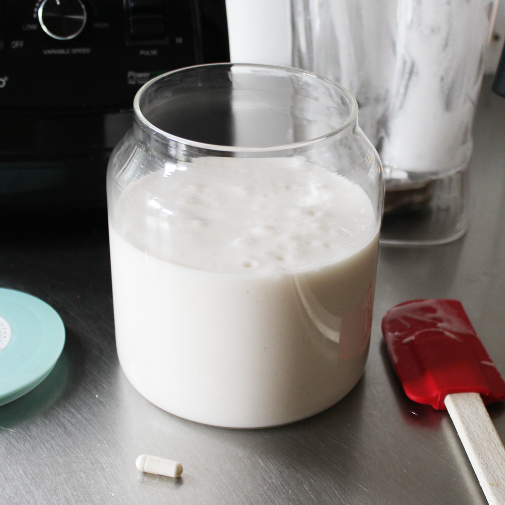 Come addensare lo yogurt fatto in case a base di latte vegetale