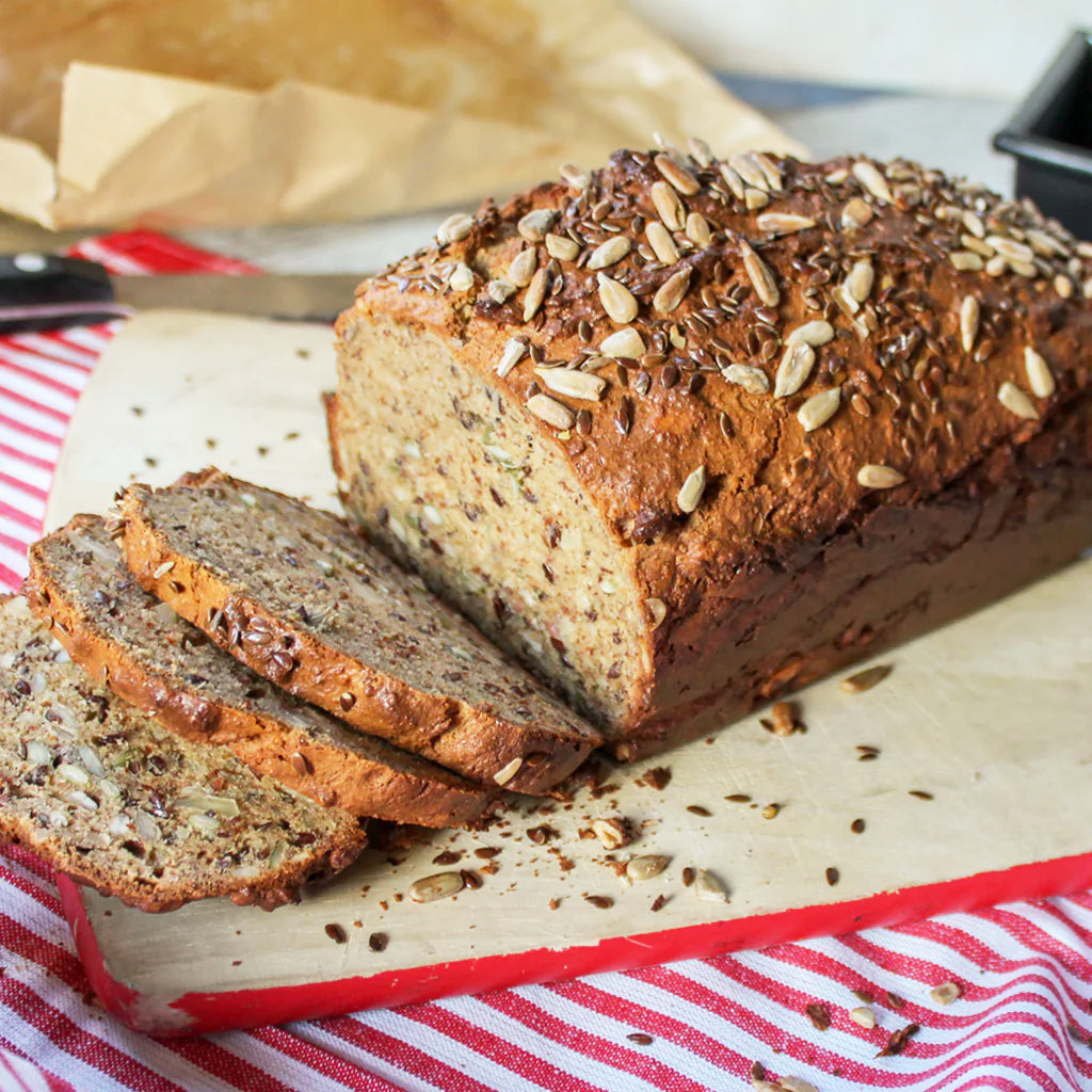 Paleo nut & seed blender bread