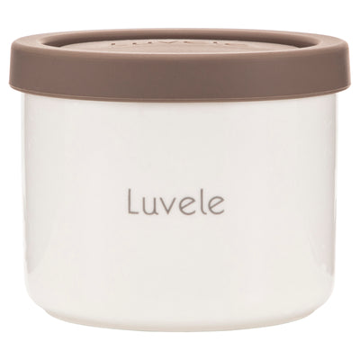 Yogurtiera Luvele Pure | 4 vasetti da 400 ml DIETA SCD e GAPS | Capacità totale 1,5 litri
